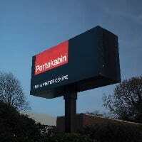 Portakabin signage